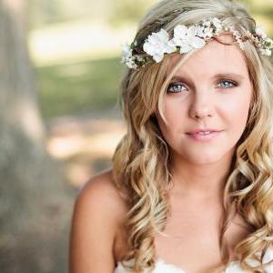 flower headband hair head bridal wreath headpiece accessories