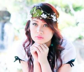 wedding headpiece, bridal accessories, rustic wedding head piece,boho bridal, woodland wedding