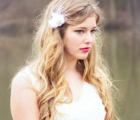 rhinestone bridal clip, wedding hair clip, rhinestone hair clip