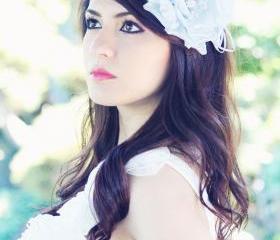 Bridal headband, bridal headpiece, wedding hair accessories, wedding headband, flower hair crown
