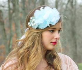 peony flower headpiece,bridal headpiece,wedding bridal clip